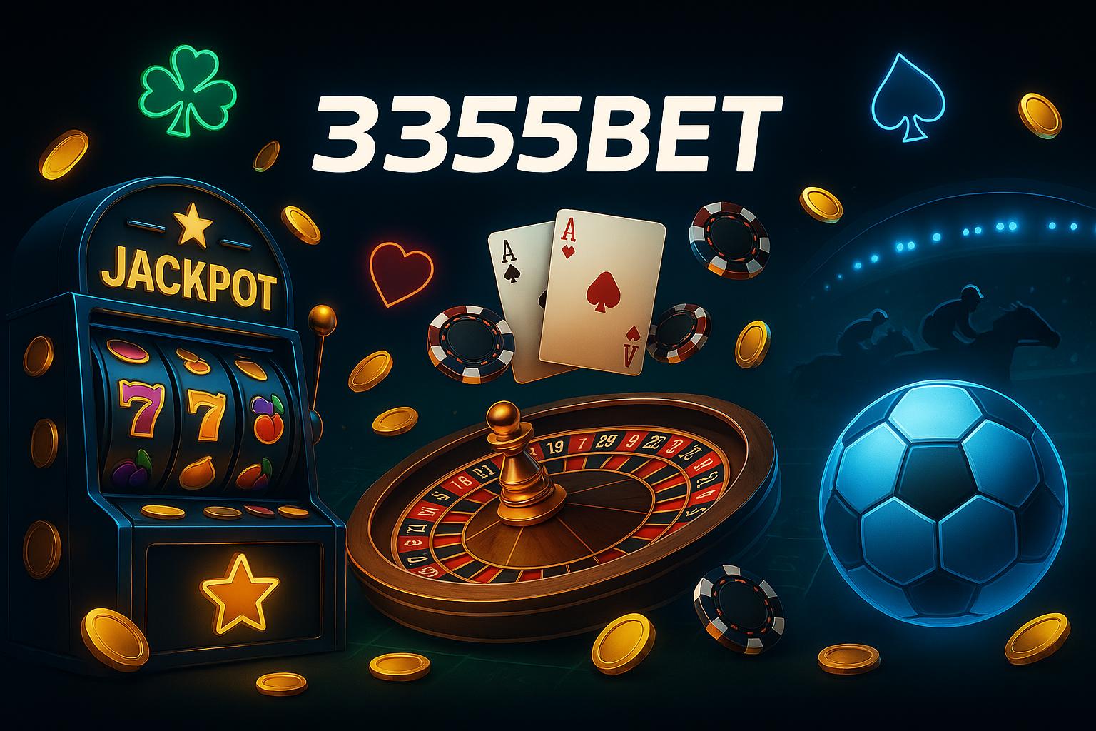 Jogos de cassino online inovadores e emocionantes na 3355BET