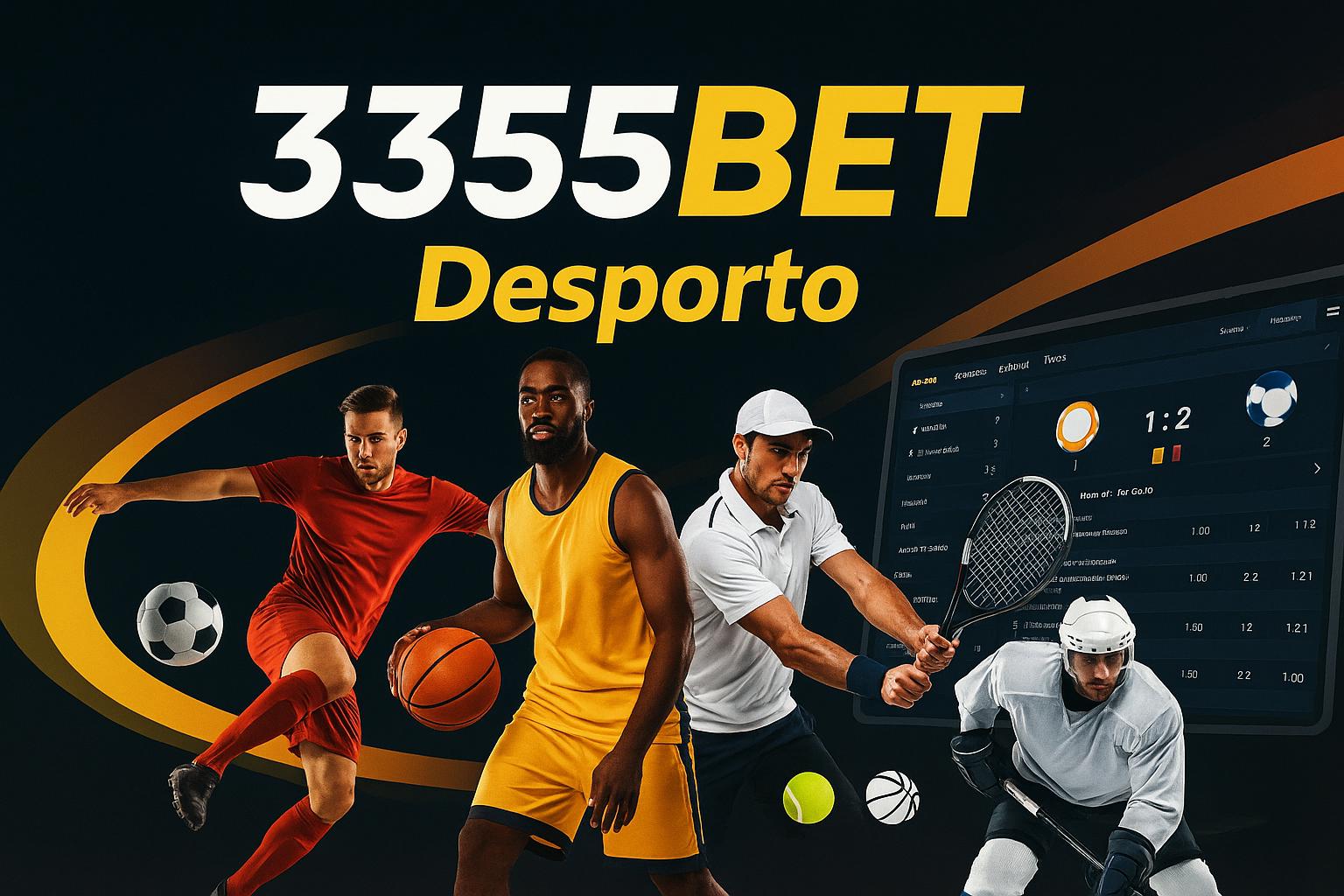 Aposte em apostas esportivas no cassino online 3355BET