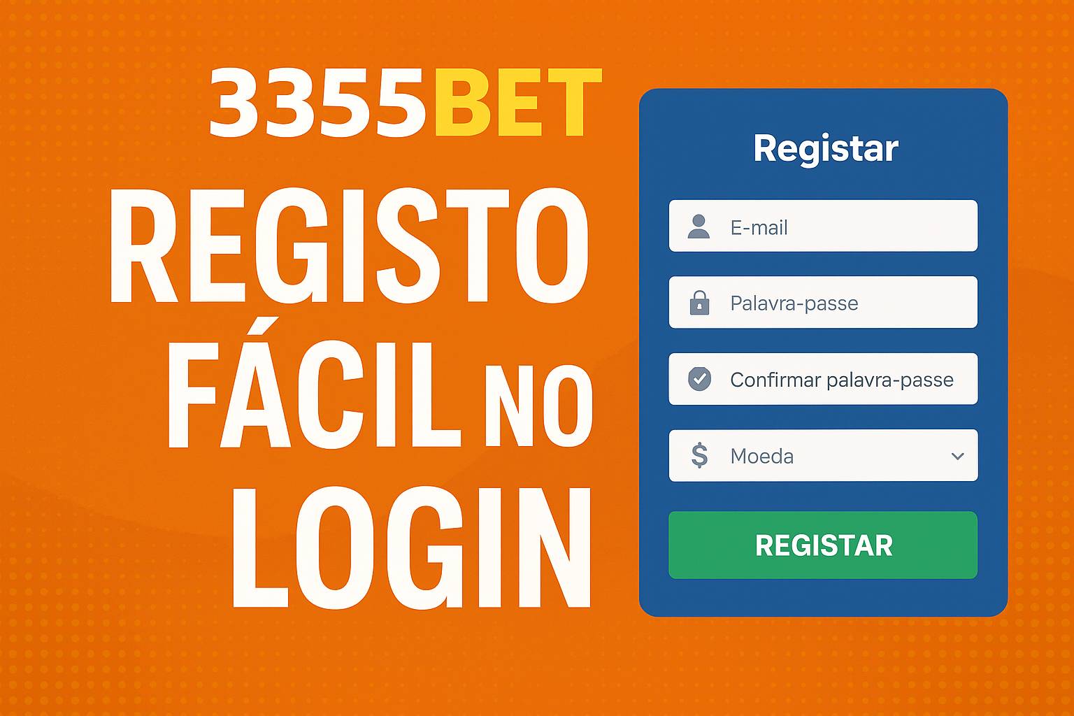 Não Perca tempo, o rRgistro na site 3355BET